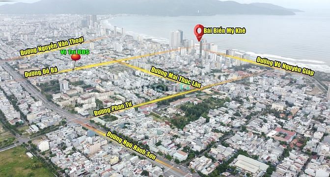 Hình ảnh Lô góc đất biển Đỗ Bá An Thượng 18, cách biển Mỹ Khê 800m