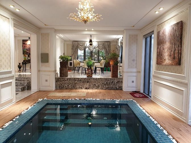 Hình ảnh Cho thuê biệt thự đơn lập Nam Thông 5PN có hồ bơi , thang máy cao cấp