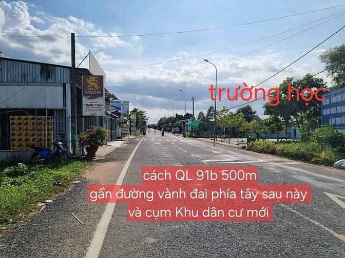 Hình ảnh bán nền đẹp mặt tiền Nguyễn Chí Thanh thổ cư đặc