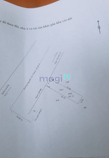 Hình ảnh bán nền đẹp mặt tiền Nguyễn Chí Thanh thổ cư đặc