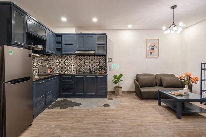 Hình ảnh 🏢Căn Hộ Layout 1 Phòng Ngủ_1 Phòng Khách_Full Nội Thất_Vintage Style