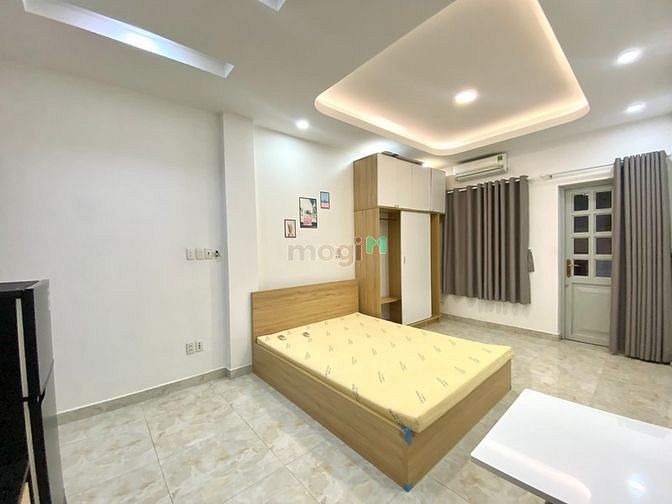 Hình ảnh Studio 1PN Bacon lớn máy giặt riêng full nội thất Cách Mạng Tháng 8 Q3