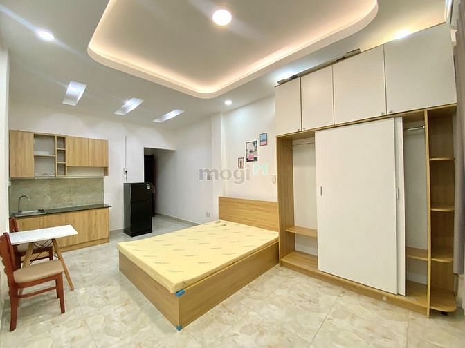 Hình ảnh Studio 1PN Bacon lớn máy giặt riêng full nội thất Cách Mạng Tháng 8 Q3