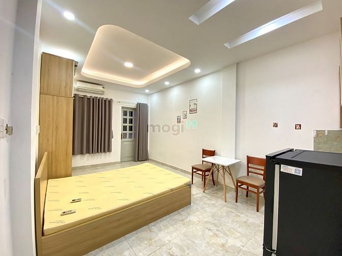 Hình ảnh Studio 1PN Bacon lớn máy giặt riêng full nội thất Cách Mạng Tháng 8 Q3