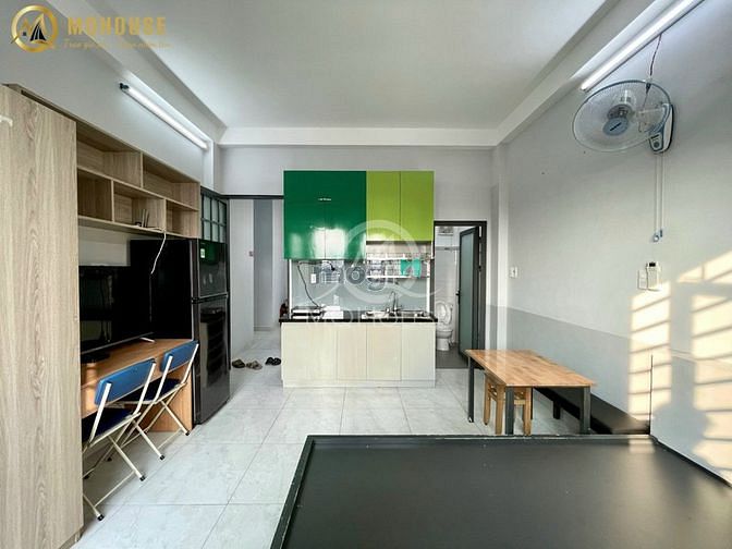 Hình ảnh Studio Ban công Full nội thất, máy giặt riêng, miễn phí dịch vụ phòng