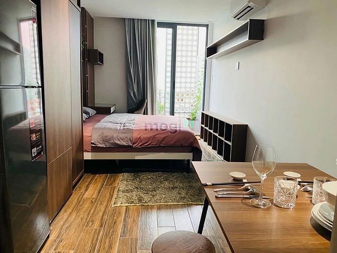 Hình ảnh 🏢Căn Hộ Studio Cao Cấp_Full Nội Thất Gỗ_Ban Công Tại TT Q10