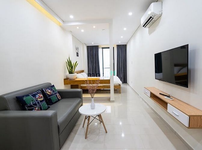 Hình ảnh Thuê Trang Chủ MB66.COM / Đăng Ký Tặng 66K 1PN Trần Đình Xu Q1 full nội thất còn mới có Ban công