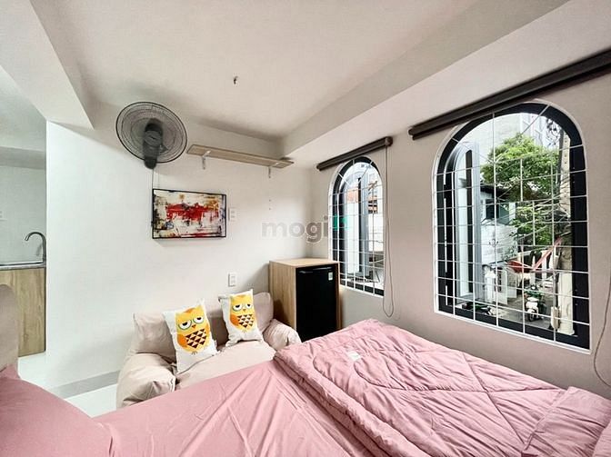 Hình ảnh Studio full nội thất có banconly cực chill, Thang máy Dạ Nam Q8