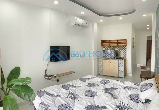 Hình ảnh Studio full nội thất có banconly cực chill, Thang máy Dạ Nam Q8