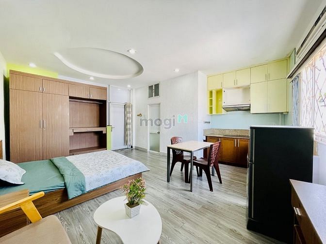 Hình ảnh Cho thuê phòng quận 1 gần chợ Tân Định- Full nội thất cửa sổ lớn