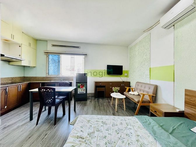 Hình ảnh Cho thuê phòng quận 1 gần chợ Tân Định- Full nội thất cửa sổ lớn