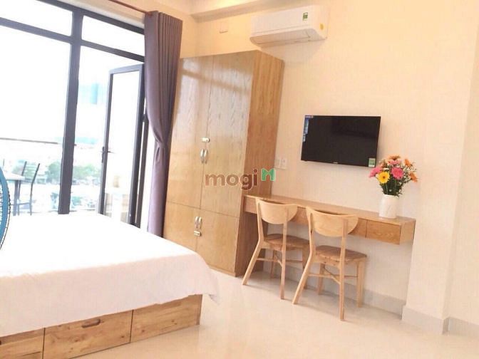Hình ảnh Studio full nội thất - bancon rộng -view bờ hồ - Tôn Thất Thuyết -Q4