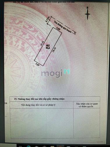 Hình ảnh BÁN GẤP ĐẤT 90,8M CHỈ 2.6 TỶ TP THANH HOÁ  Khu vực kinh doanh sầm uất