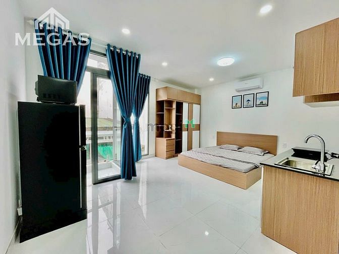 Hình ảnh Cho Thuê Căn Hộ Ban Công Full Nội Thất 30m2 Tân Hương - Vườn Lài
