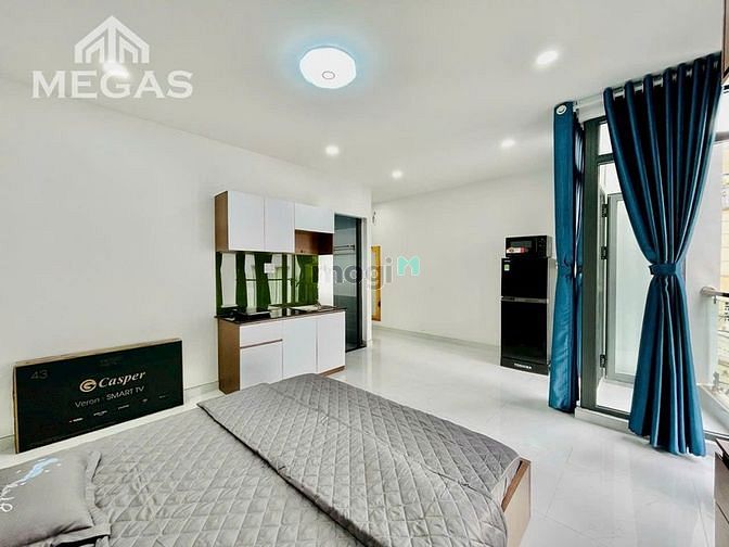 Hình ảnh Cho Thuê Căn Hộ Ban Công Full Nội Thất 30m2 Tân Hương - Vườn Lài