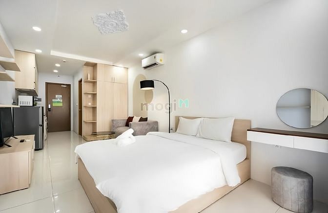 Hình ảnh __Căn Hộ Studio Tân Bình Màu Be Cực Vintage Gần Ngã Tư Bảy Hiền__