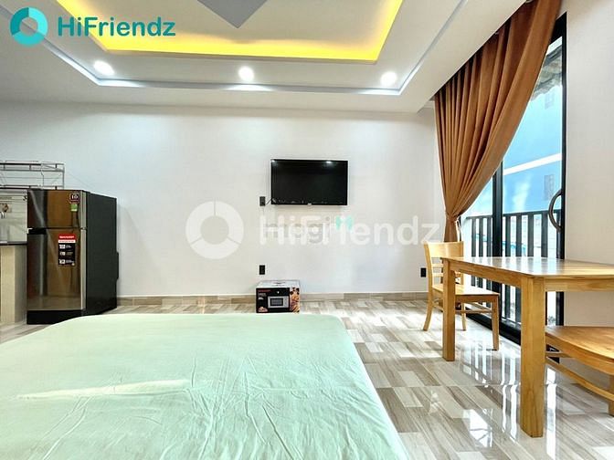 Hình ảnh 🌈🌈 CH full nt, ban công thoáng ngay chợ Hoàng Hoa Thám ✅CHỢ BÀ CHIỂU