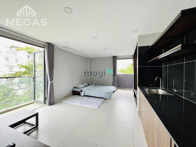 Hình ảnh Studio ban công tách bếp đầy đủ nội thất ngay Gigamall Phạm Văn Đồng