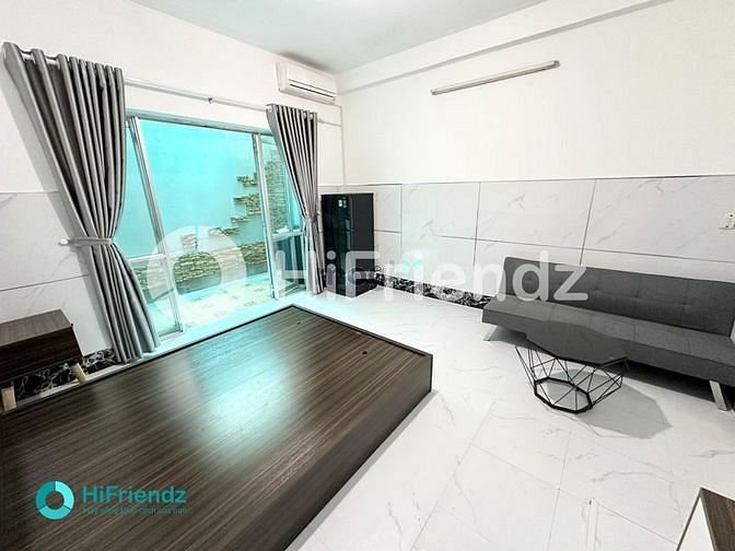 Hình ảnh 🚩Phòng Mới Full Nội Thất - Vòng Xoay Lê Đại Hành - 1PN Ban Công