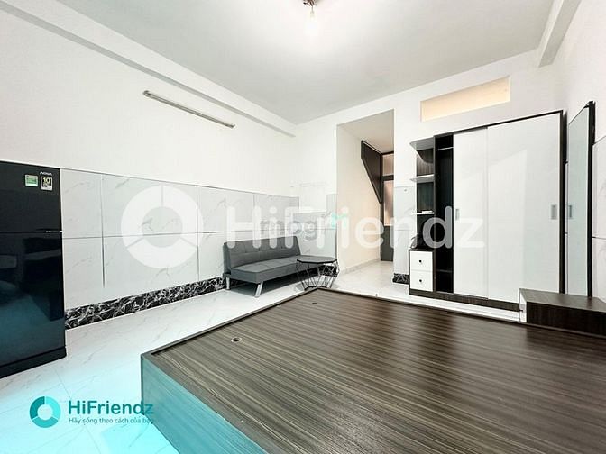 Hình ảnh 🚩Phòng Mới Full Nội Thất - Vòng Xoay Lê Đại Hành - 1PN Ban Công