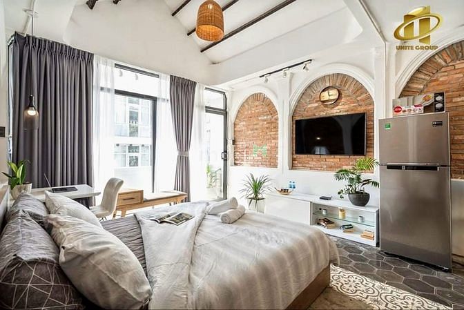 Hình ảnh HOT☄️Mb6623 nạp rút nhanh chóng STUDIO BAN CÔNG 40m2 đường Hồng Hà_Sân Bay Tân Sơn Nhất