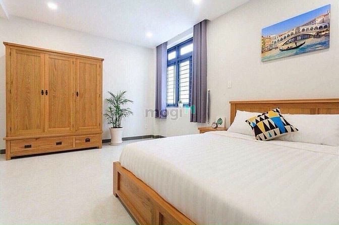 Hình ảnh Studio full nội thất cửa sổ, ban công lớn gần Vincom TTC
