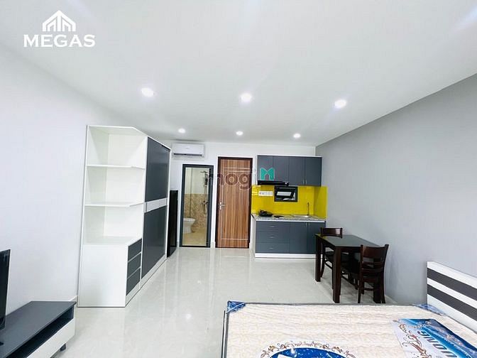 Hình ảnh Căn Hộ Studio mới Full Nội Thất,Ban Công Mới Chưa Qua Sử Dụng
