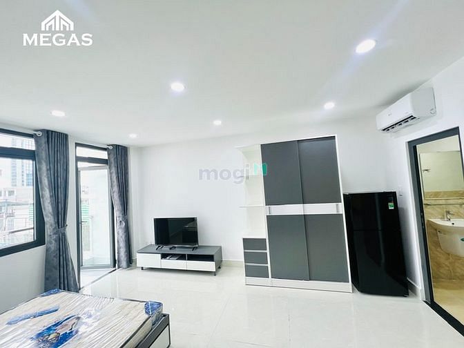 Hình ảnh Căn Hộ Studio mới Full Nội Thất,Ban Công Mới Chưa Qua Sử Dụng