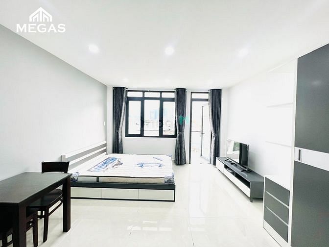 Hình ảnh Căn Hộ Studio mới Full Nội Thất,Ban Công Mới Chưa Qua Sử Dụng