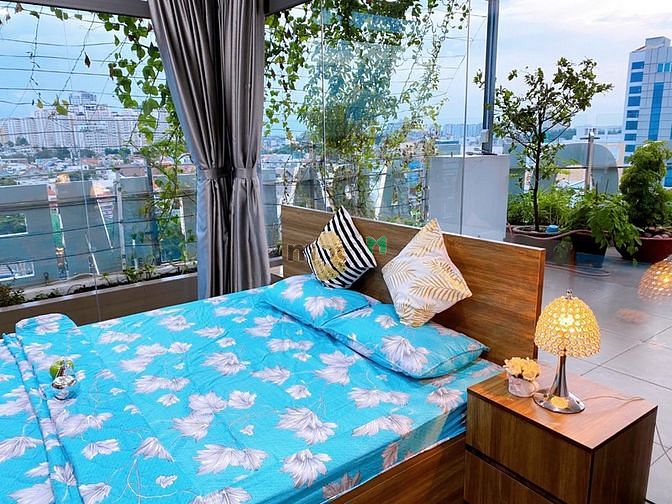 Hình ảnh Penhouse Full Nội Thất_Máy Giặt Riêng_ Bancon Lớn, Sát Bên Lotte