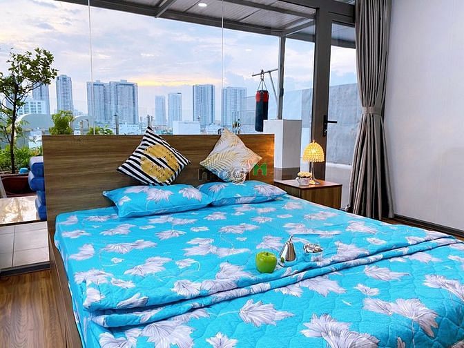 Hình ảnh Penhouse Full Nội Thất_Máy Giặt Riêng_ Bancon Lớn, Sát Bên Lotte
