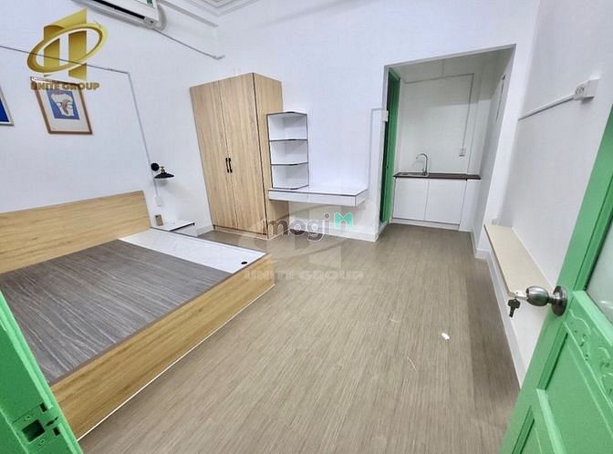 Hình ảnh Studio giá hạt dẻ, bếp xa giường khu sân bay