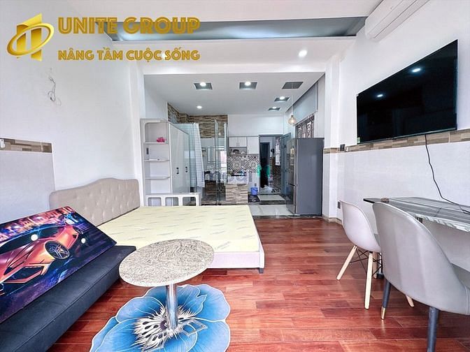 Hình ảnh Studio ban công Full NT gần CV Hoàng Văn Thụ, BigC MĐông, CTr Dân Chủ