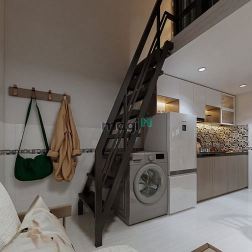 Hình ảnh Căn Hộ Duplex full nội thất, cửa sổ trời, gần Đầm Sen