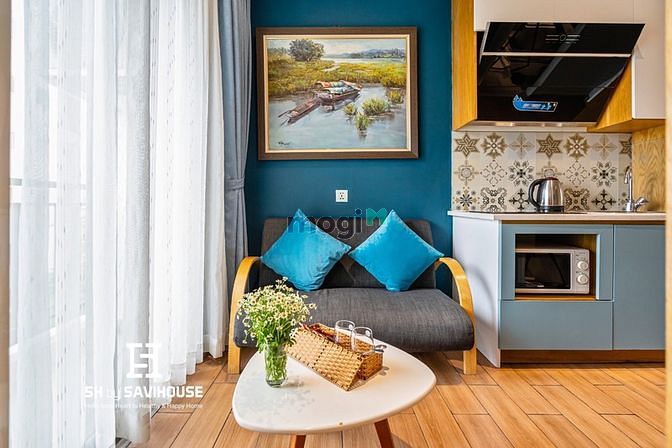 Hình ảnh Cho Thuê Căn Hộ 1 Phòng Ngủ Full Nội Thất Cao Cấp Gần Sân Bay Tân Bình