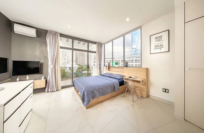 Hình ảnh __Căn Hộ Tân Bình 1PN View Thành Phố Gần Ngã Tư Bảy Hiền__