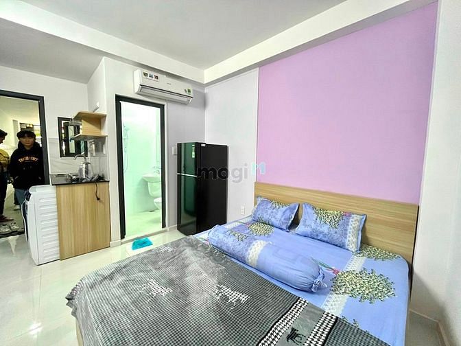 Hình ảnh Studio mới xây, full nội thất máy giặt riêng. Mặt tiền đường Quận 4