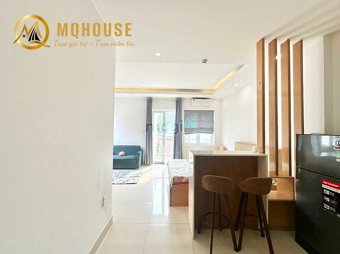 Hình ảnh 1 phòng ngủ - ban công - ngay XVNT 2 chiều - giáp cầu Thị Nghè