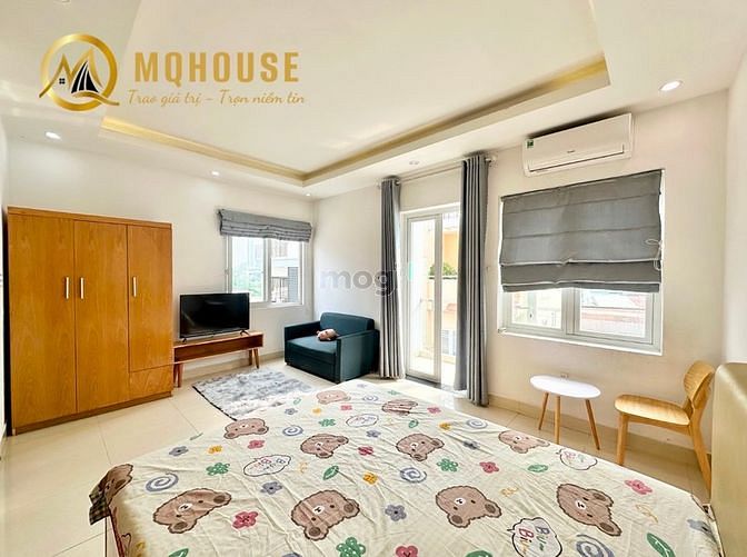 Hình ảnh 1 phòng ngủ - ban công - ngay XVNT 2 chiều - giáp cầu Thị Nghè