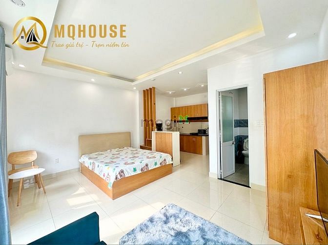 Hình ảnh 1 phòng ngủ - ban công - ngay XVNT 2 chiều - giáp cầu Thị Nghè