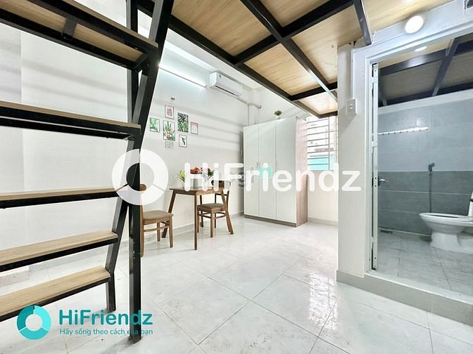 Hình ảnh Cho thuê phòng Duplex cửa sổ trời full nội thất - rộng, an ninh