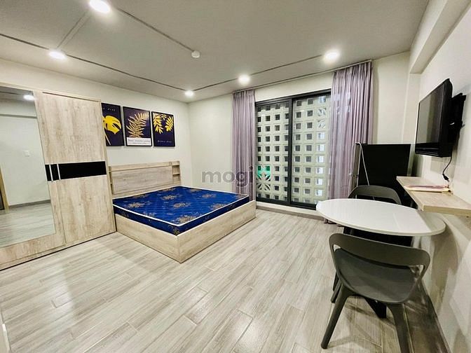 Hình ảnh Studio ban công, full nội thất gần bờ kè Hoàng Sa Quận 3