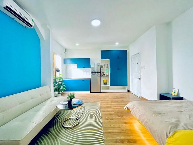 Hình ảnh Studio mới xây, full nội thất ngay cầu Nguyễn Văn Cừ Quận 1