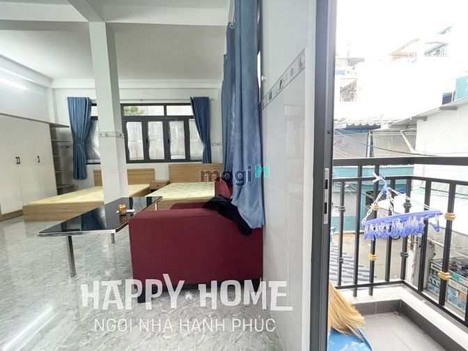 Hình ảnh Studio ban công full NT gần SVĐ Thống Nhất, BV Nhi Đồng1, ĐH Y Dược