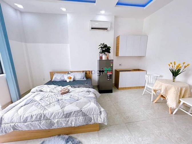Hình ảnh Cho thuê căn studio ban công siêu xinh đầy đủ nội thất Bình Thạnh