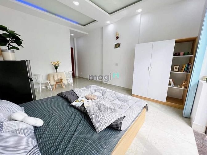 Hình ảnh Cho thuê căn studio ban công siêu xinh đầy đủ nội thất Bình Thạnh