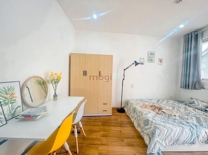 Hình ảnh Căn Hộ Dịch Vụ 1PN Mới 100% - Full Nội Thât - Ban Công - Khu Sân Bay