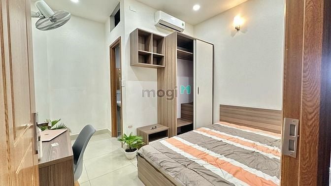 Hình ảnh Studio phòng đẹp, cửa sổ trời, nội thất đầy đủ mới 100% khu sân bay
