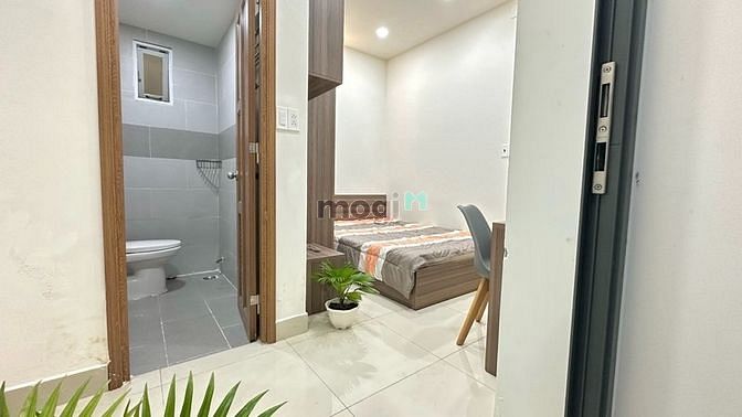 Hình ảnh Studio phòng đẹp, cửa sổ trời, nội thất đầy đủ mới 100% khu sân bay