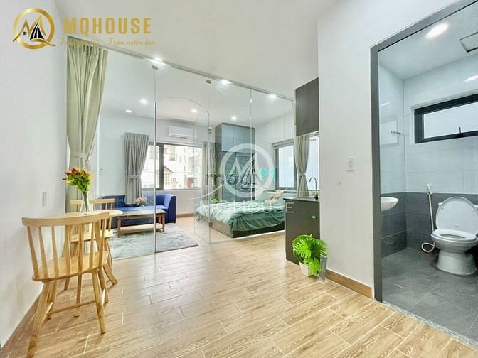 Hình ảnh Căn Hộ Dịch Vụ Cao Cấp - Tách Bếp - 1PN - Khu Sân Bay